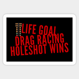 Life Goal Drag Racing Holeshot Wins Christmas Tree Sticker